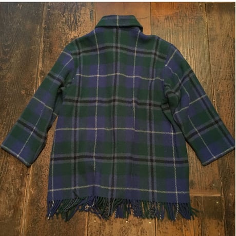 [USED] Wool フリンジコート