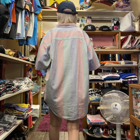 [USED]  L.L.Bean シアサッカーB.D SHIRT！