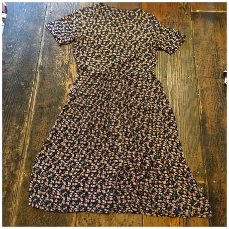 [USED] 前あきシフォン ワンピース