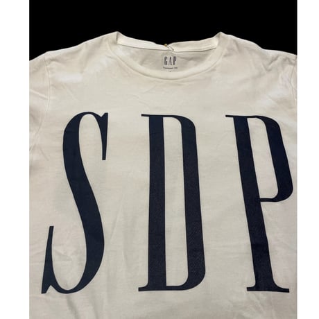 [USED] SDP × GAP ロゴ Tee 💙
