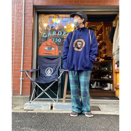 [USED] GREEN チェックネルパジャマPANTS