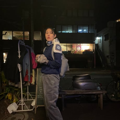 [USED] GREY 太畝コーデュロイ PANTS