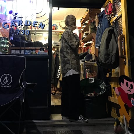[USED]カモフラージュ柄 COTTONシャツ