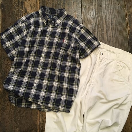 [USED] Vintage  COTTON ペインターパンツ WHITE