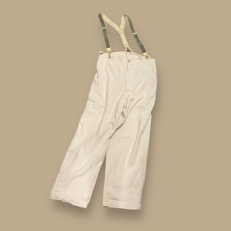 [SELECT] 40's FRENCH LINEN/COTTON PANTS（Repro）