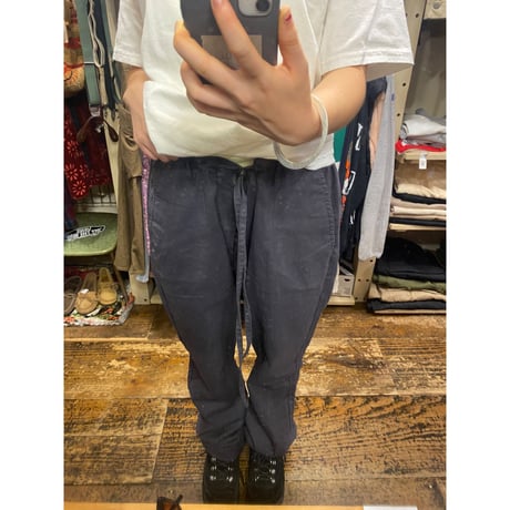 [USED] C.GREY LINEN PANTS