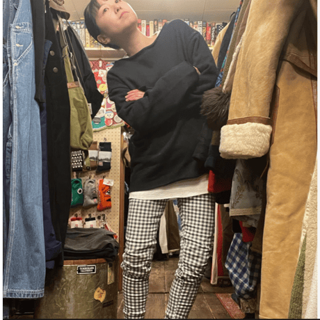 [SELECT] SWEDEN ボートネック パイル SWEAT (repro)