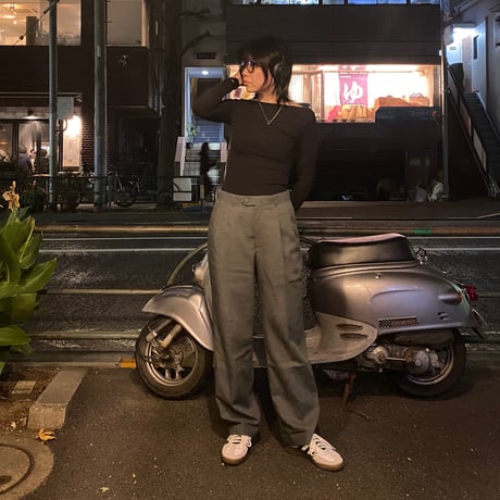 [USED] 渋グレー♡スラックス