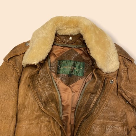 [USED] レザー ボアJKT
