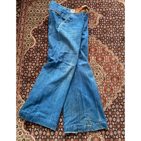 [USED] 80's フレアデニムパンツ W28 L29