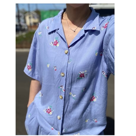 [USED] L.L.Bean 花柄 SET UP