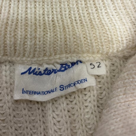 [USED] HALF ZIP ニット  ♡