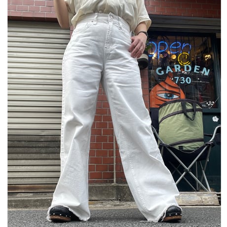 [USED] GAP  Whiteバギーパンツ♡