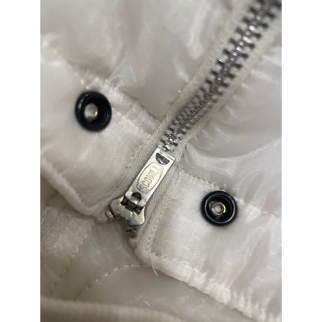 [USED] 珍品! 80's US ARMY WHITE キルティング ライナーコート