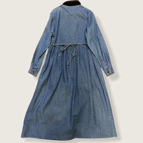 [USED]  デニムワンピース  💙