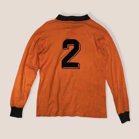 [USED] EURO VINTAGE フロッキープリントTee🧡