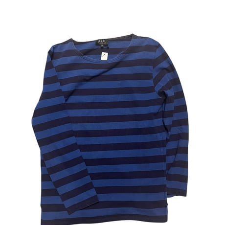 [USED]”A.P.C”ボーダーロンT