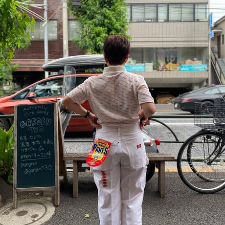 [USED] 総柄かわいいポロ