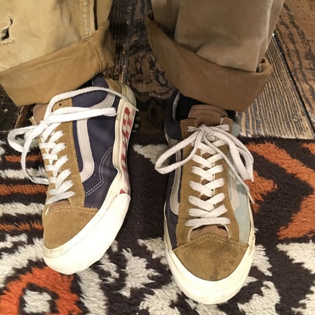 [USED] VANS  OLD SCHOOL  マルチカラー × チェッカー