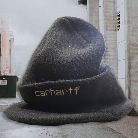 [USED] carhartt knit cap made in usa