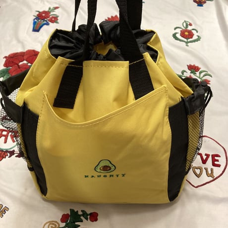 [Naughty]  AVOCADO NUTSACK TOTE