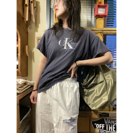 [USED]le coq sportif FRANCE cotton LINE ゴムPT