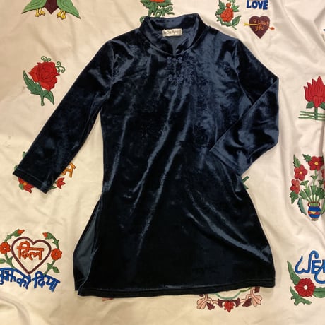 [USED] チャイナベロアTOPS🇨🇳