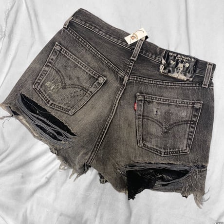 [USED] Sexy Dynamite LONDON 🖤レース🖤cut off Denime