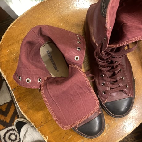 [USED] LEATHER ALL STAR  "knee Hi" US7