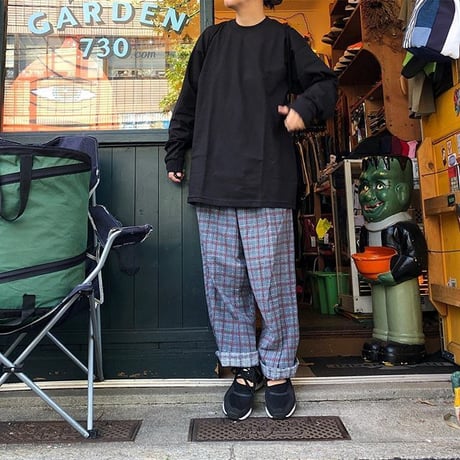 [USED] ネルCHECK パジャマパンツ