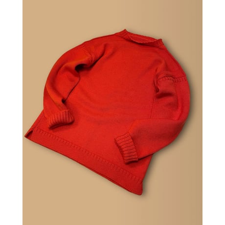 [USED] 80's GUERNSEY SWEATER