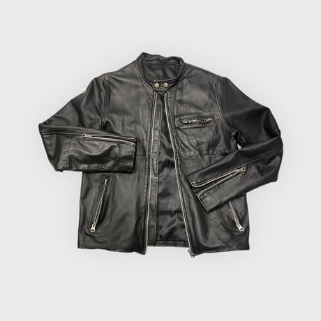 [USED] REAL LEATHER シングルライダース JKT!