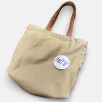 [USED] レザーキャンバス miniトートバック