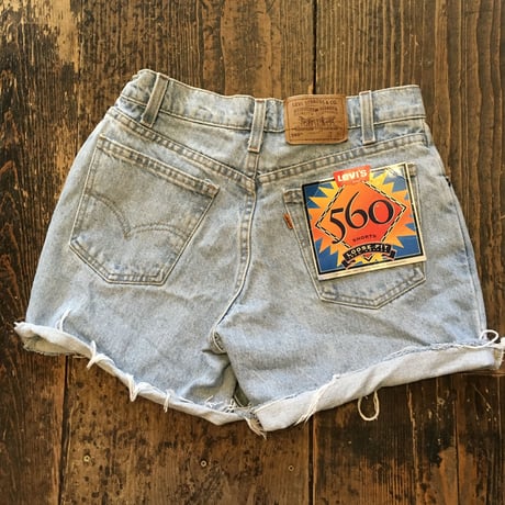 [DEAD STOCK / USED] 90‘s！560 DENIM ショーツ