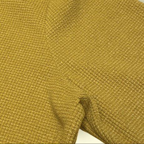 [USED] マスタード色💛パイル TOPS