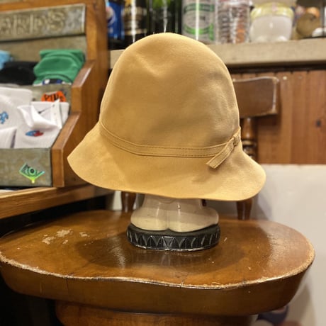 [USED] キャメルフェルトHAT♡
