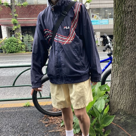 [USED] "TOMMY HILFIGER" ツータック ショーツ