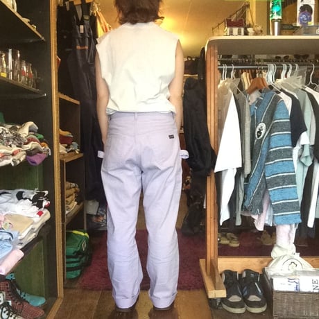 [USED] OLD DEE CEEペインターパンツ/ うす紫