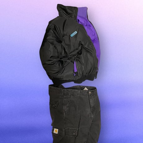 [USED] Columbia リバーシブル mini ダウン JKT 💟🖤
