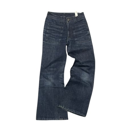 [USED] U .S .NAVY風 DENIMのマリンパンツ