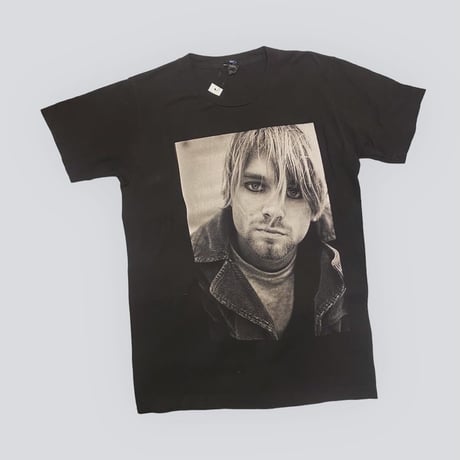 [USED]kurt cobain BLACK tee