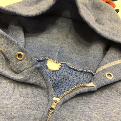 [USED] 霜降りBLUE LOGO PARKA