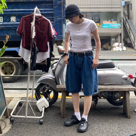 [USED] Dickies セルフォンポケット DENIM Shorts