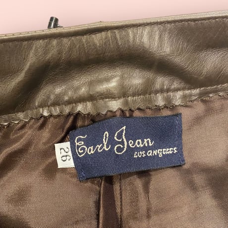 [USED] Real Leather スキニーPANTS