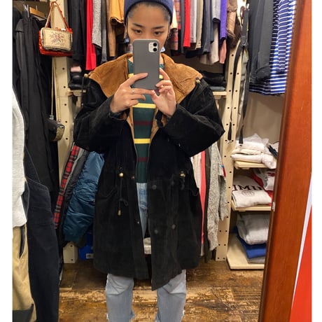 [USED] スウェードLEATHER COAT