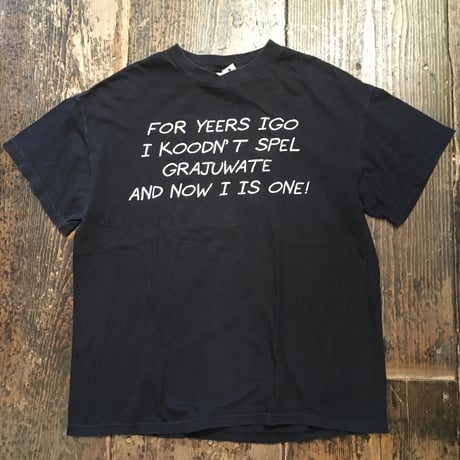 [USED]  スペルミス BOX Tee