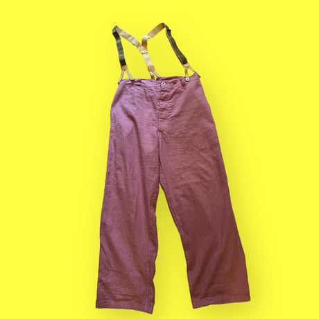 [SELECT] 40's FRENCH LINEN/COTTON PANTS（Repro）