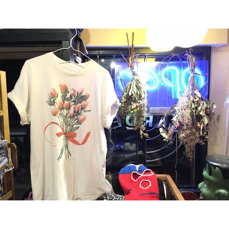 [USED] 90's SOFTEE 花束 Tee