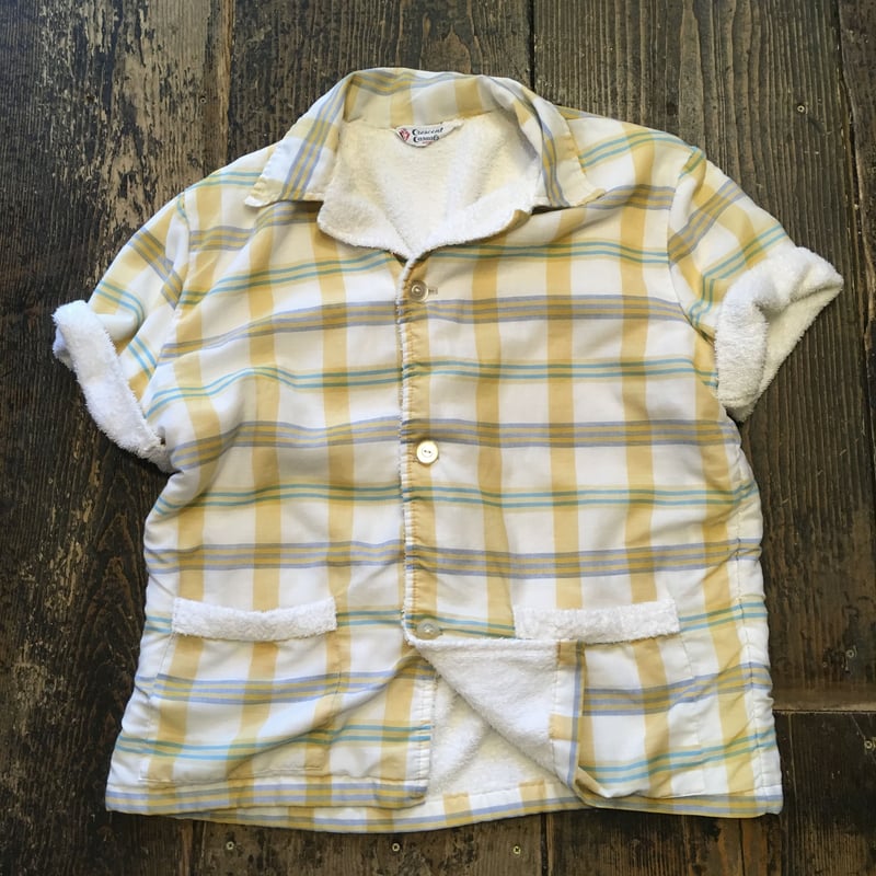 USED] 70's パイル ビーチシャツ | garden730