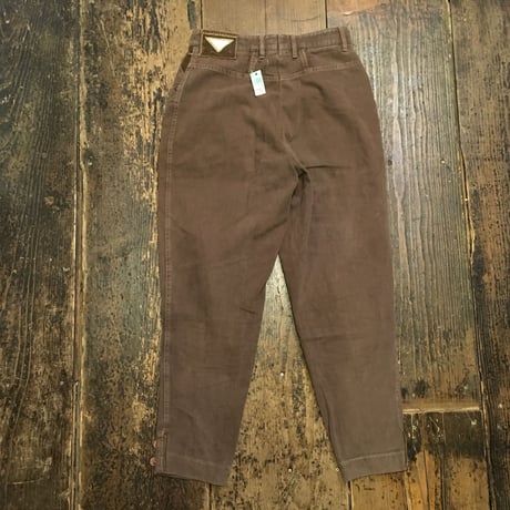 [USED] EURO ブラウンテーパードPANTS